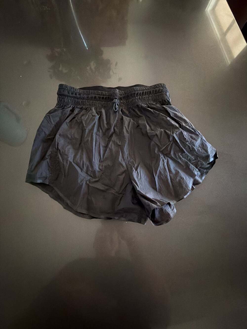 Lululemon Size 6 Black Athletic Running Shorts